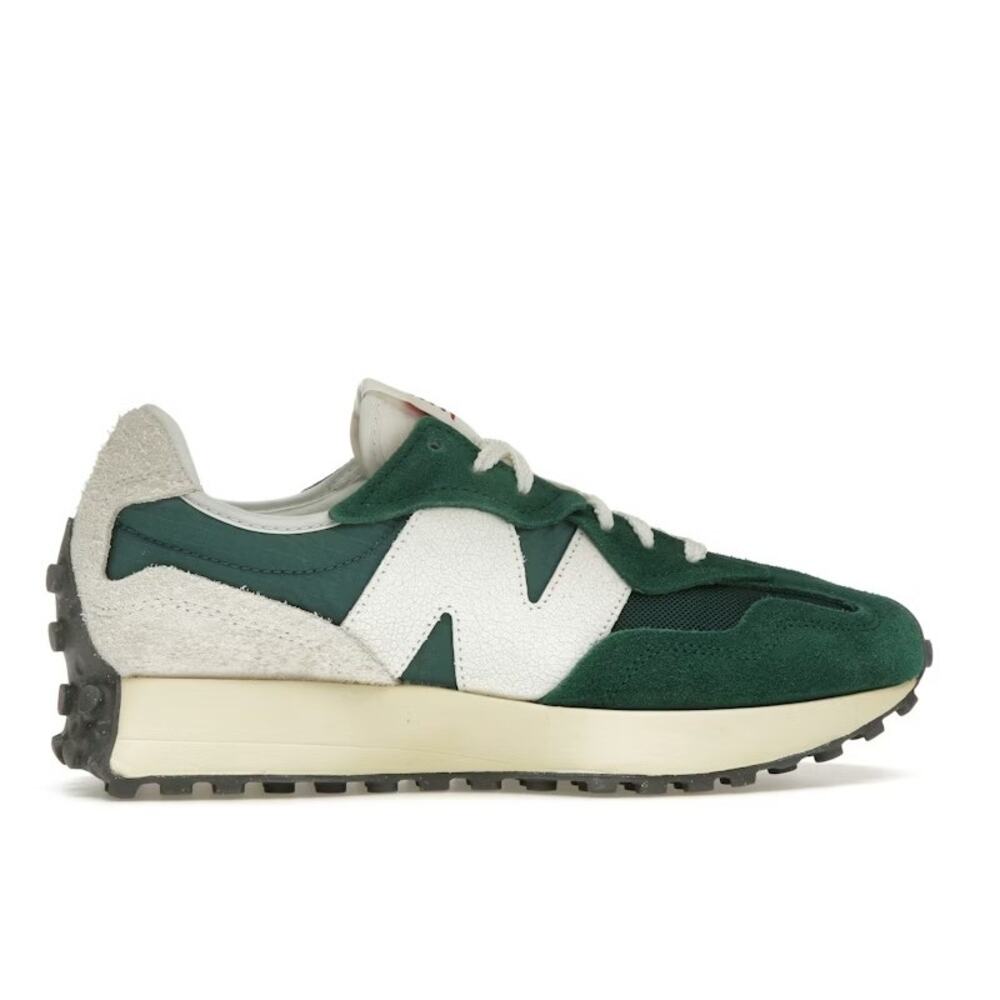 NEW BALANCE 327 Low Top Sneakers Marsh Green Lace Up Casual Women's 8 - Picture 8 of 10